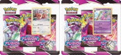 Pokemon SWSH8 Fusion Strike 3-Pack Blisters - BOTH 3-Pack Blisters